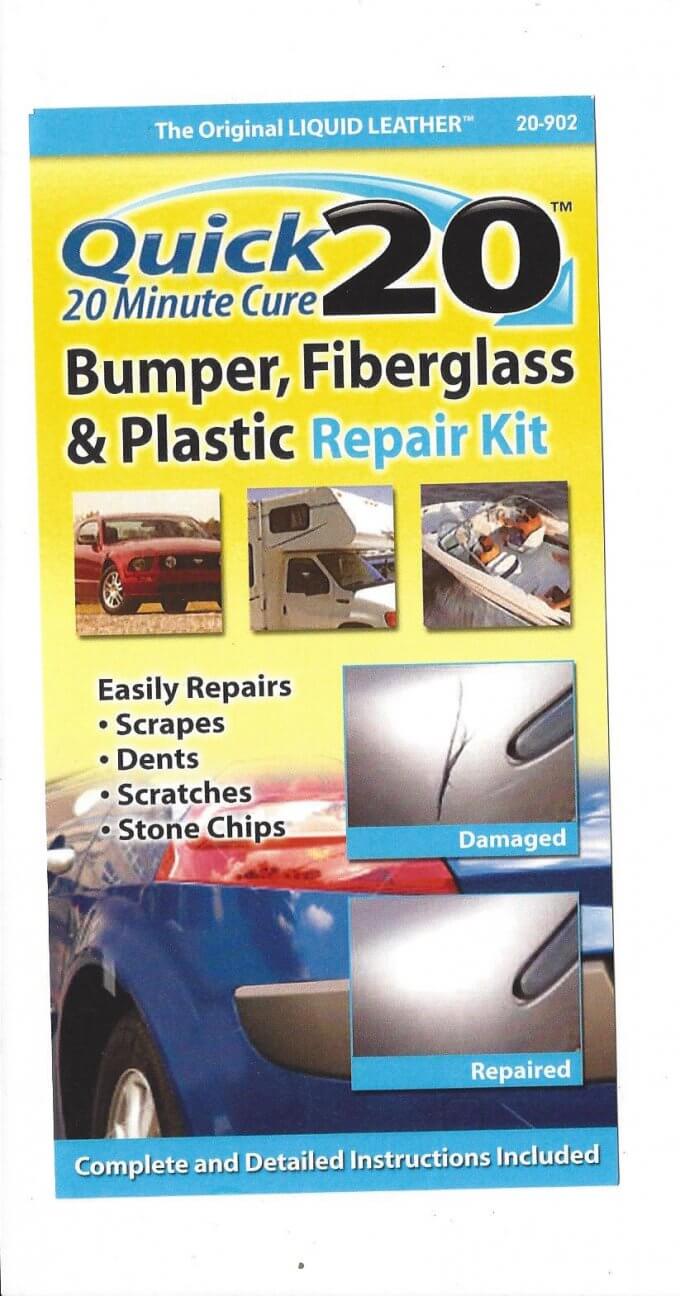 Quick 20 Minute Cure Bumper, Fiberglass & Plastic Repair Kit - JL Ryan