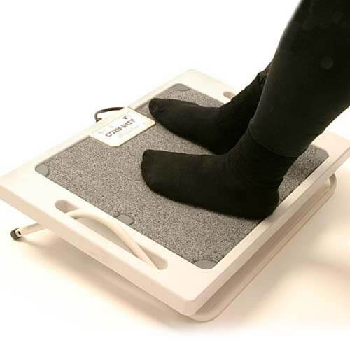 Toasty Toes Personal Heater - Deluxe Ergonomic Footrest