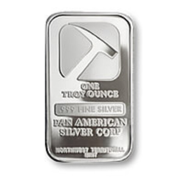 Pan American Silver Bullion - 1oz - Silver Bar