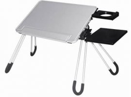 E-Stand Portable Laptop Table - Silver